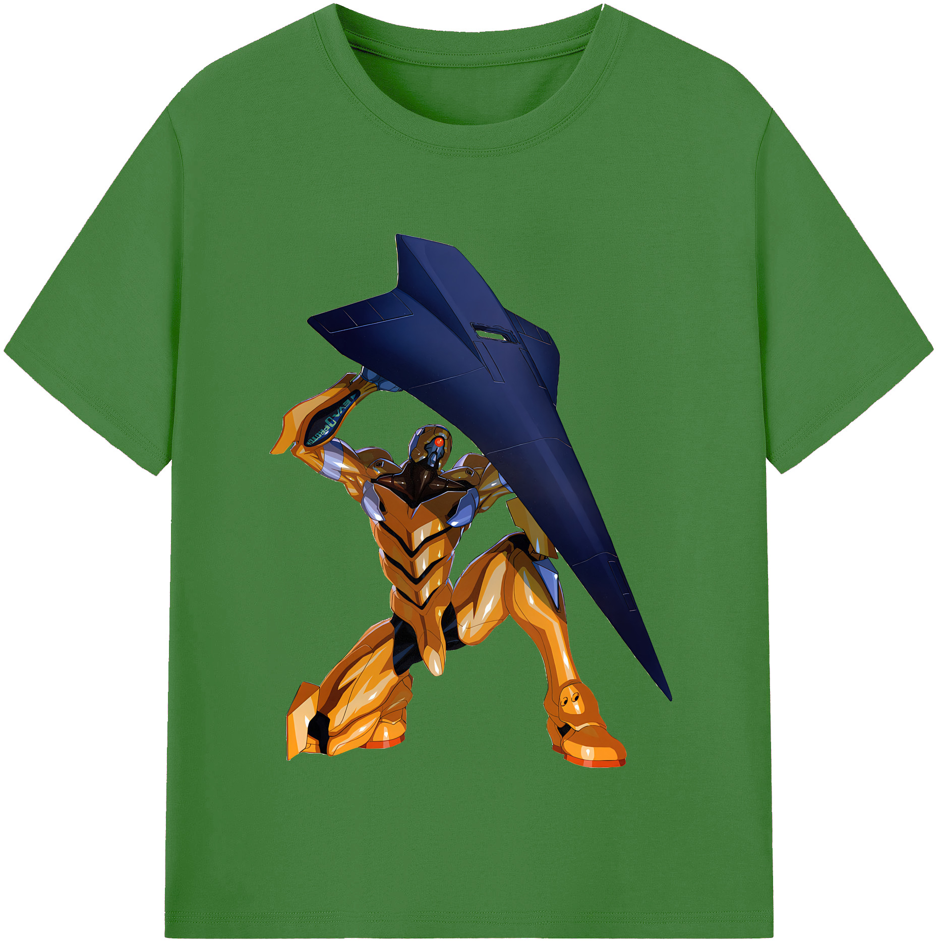 （画像用） EVA 新世紀エヴァンゲリオン レディースカジュアルプリントTシャツ（綿100％）